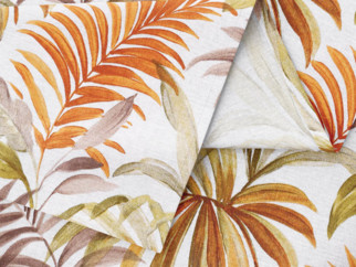 Dekorační ubrus LONETA - barevné palmové listy