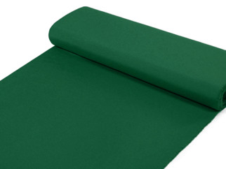 Dekorační látka LONETA - UNI tmavě zelená - šířka 140, 280 cm