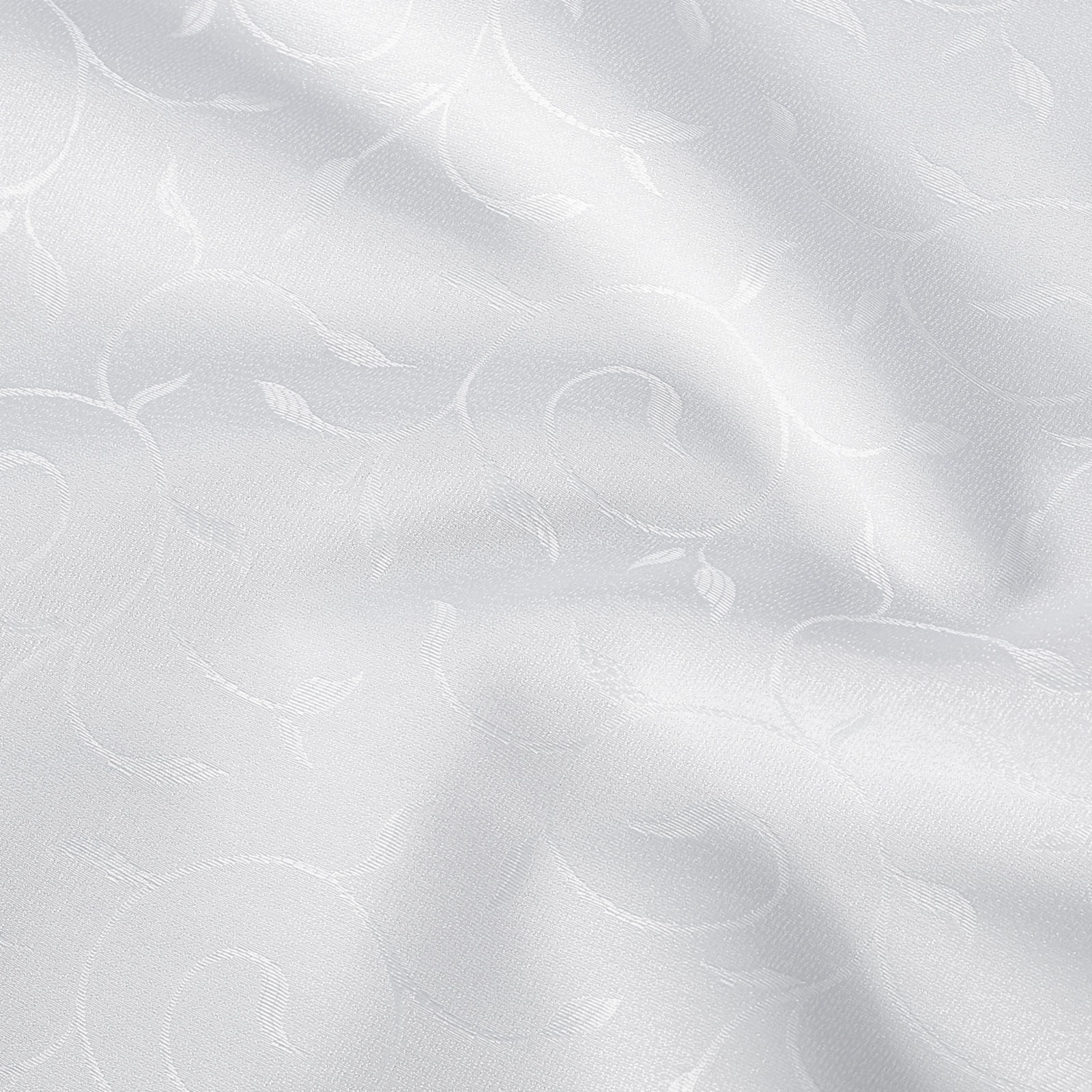 Teflonová látka na ubrusy - bílá s velkými ornamenty