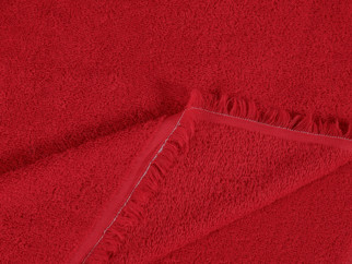 Froté červené oboustranné, metráž š. 150 cm