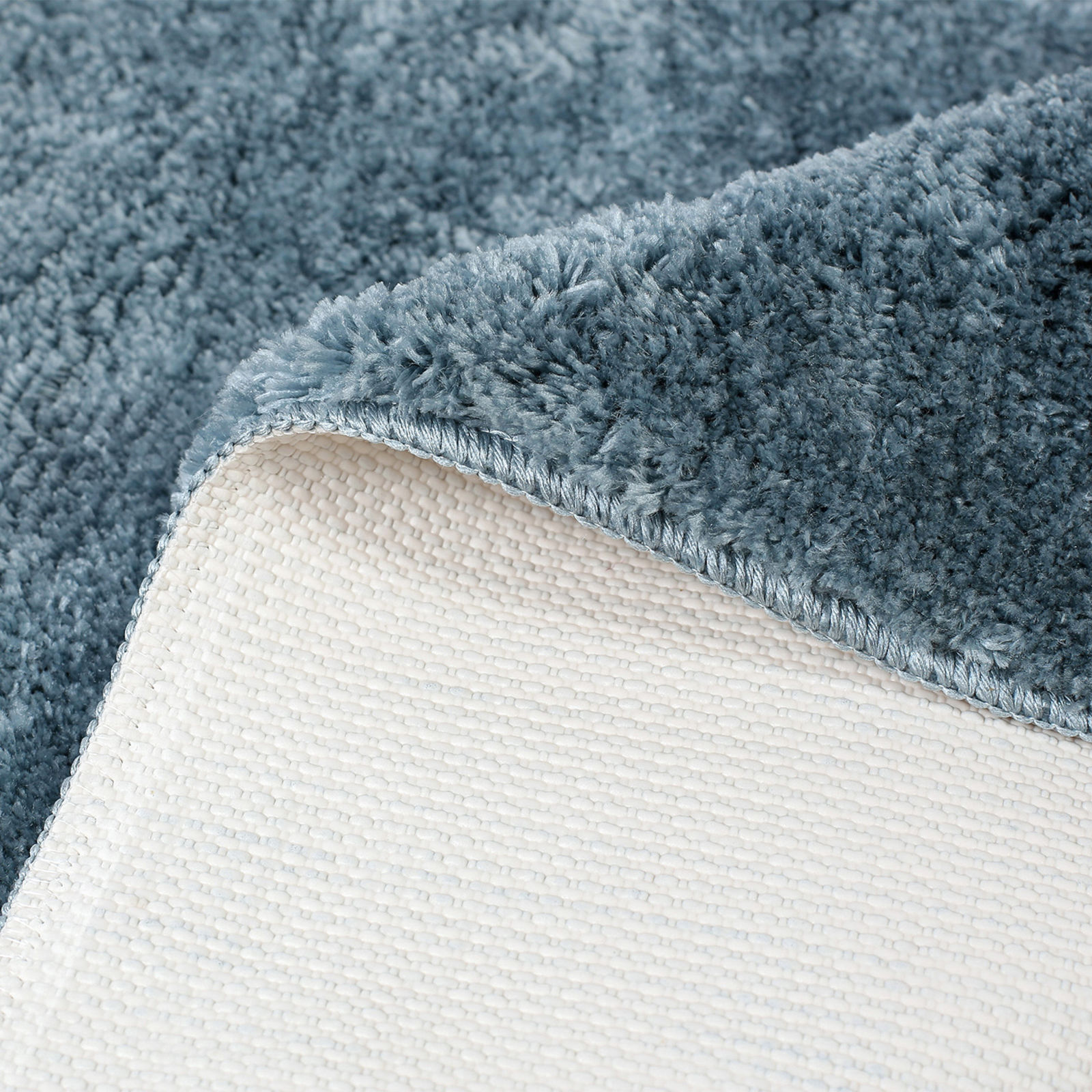 Koupelnová předložka / kobereček s vyšším chlupem 50x60 cm - modrá