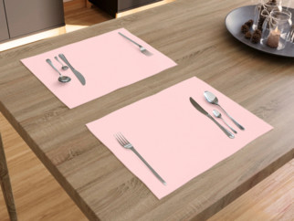 Prostírání na stůl Loneta - růžové - sada 2ks