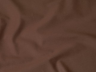 Oválný bavlněný ubrus - tmavě hnědý