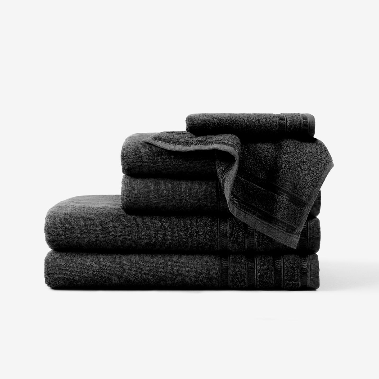 Bambusový ručník/osuška Bamboo Lux - černý