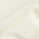 Oválný luxusní teflonový ubrus - smetanový s velkými ornamenty