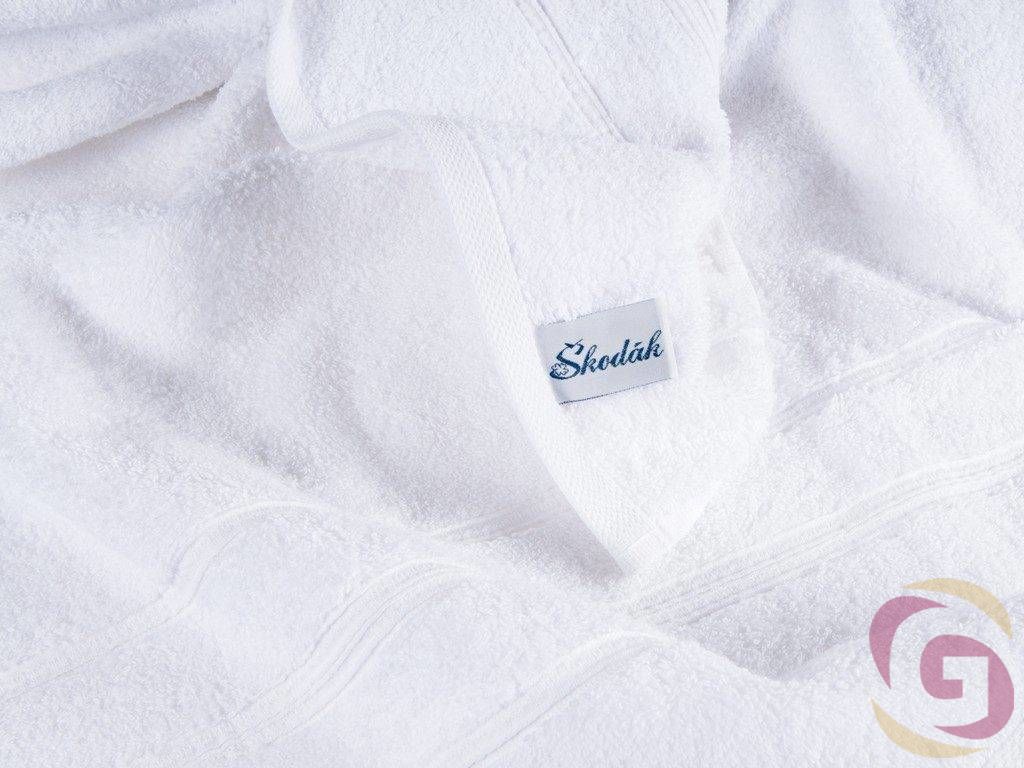 Froté ručník / osuška bílý - detail 2