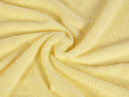 Froté žluté oboustranné, metráž š. 150 cm