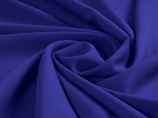 Dekorační jednobarevná látka Rongo - inkoustově modrá - šířka 150 cm