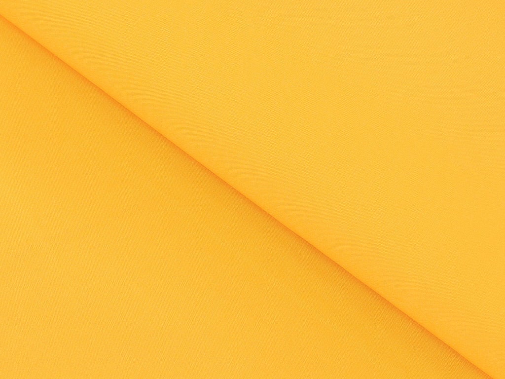 Dekorační jednobarevná látka Rongo - žlutá