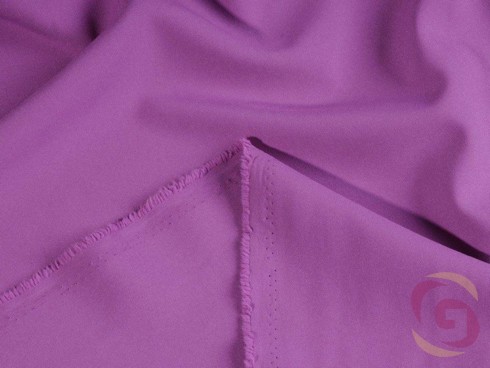 Dekorační jednobarevná látka lila - detail 2