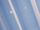 Žakárová záclona Tylex vzor 3776 kroužky - metráž