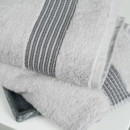 Froté ručník / osuška Mikro Exklusiv - světle šedý