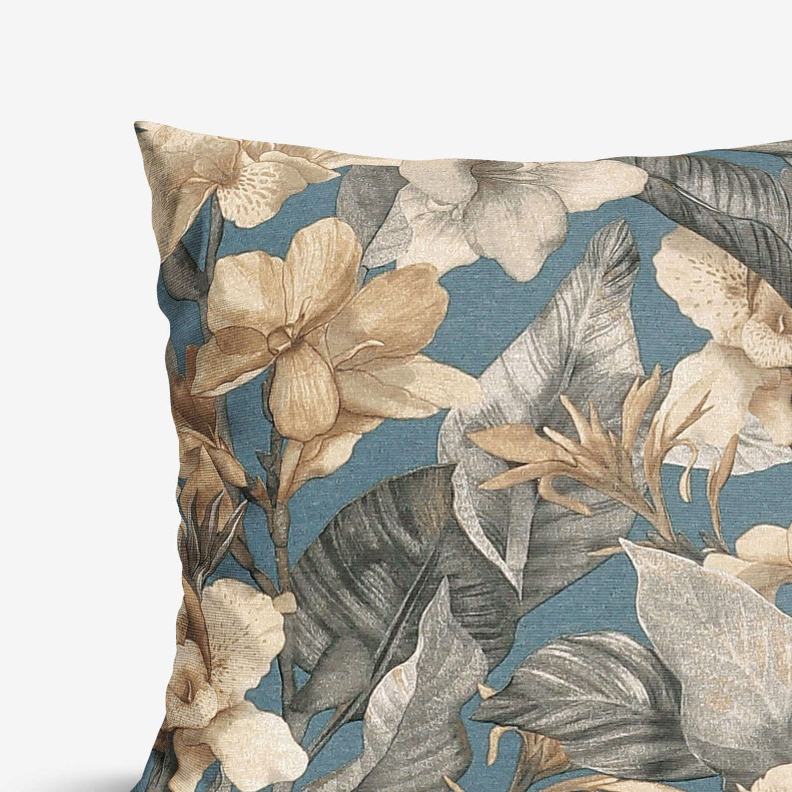 Dekorační povlak na polštář Loneta - tropické květy