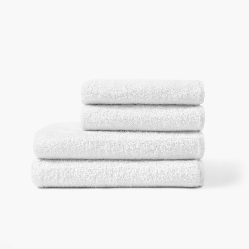 Hotelový froté ručník / osuška bez bordury - 500g/m2 - bílý