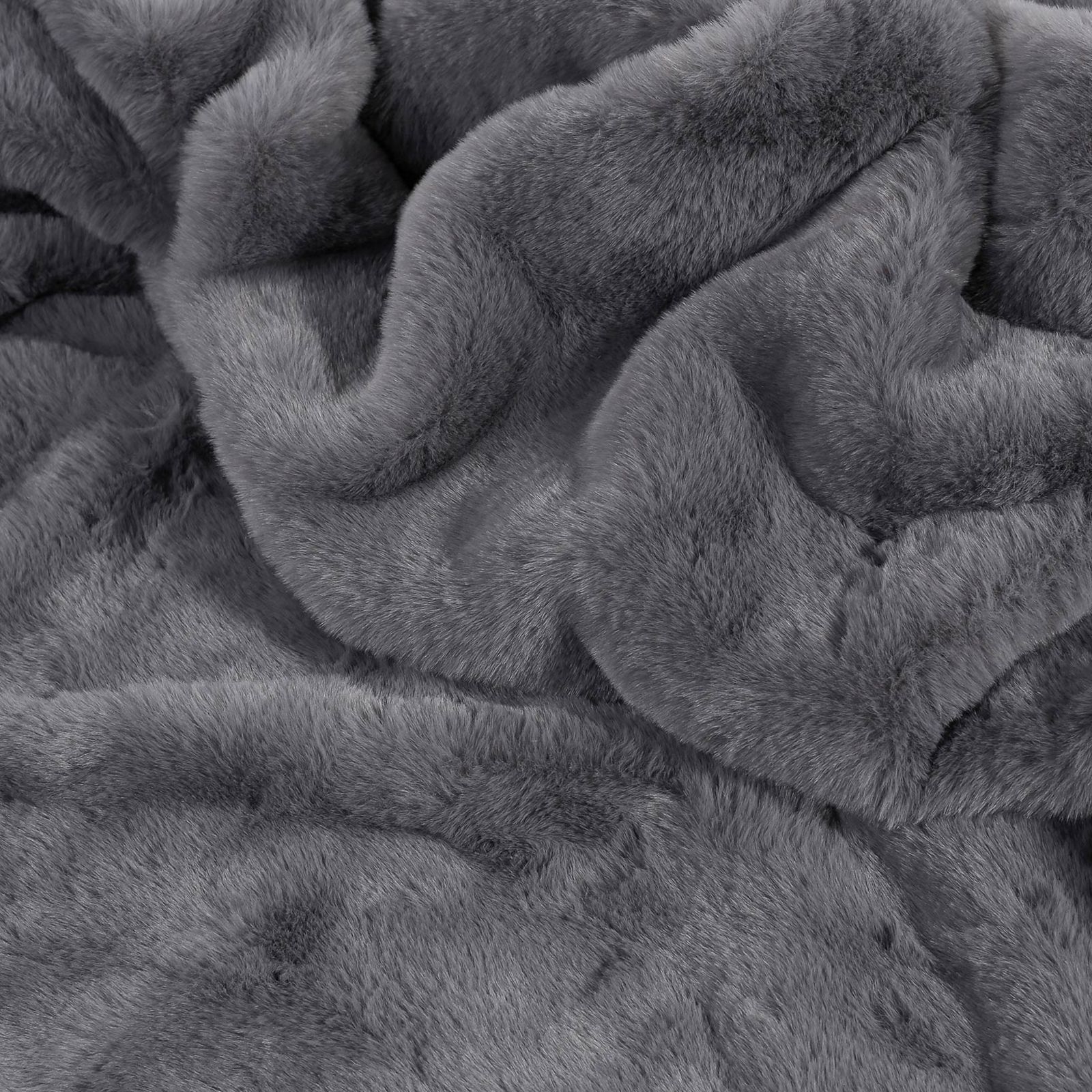 Luxusní deka z mikrovlákna - tmavě šedá