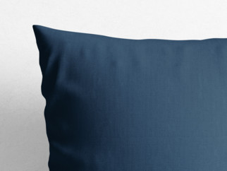 Bavlněný povlak na polštář - námořnický modrý