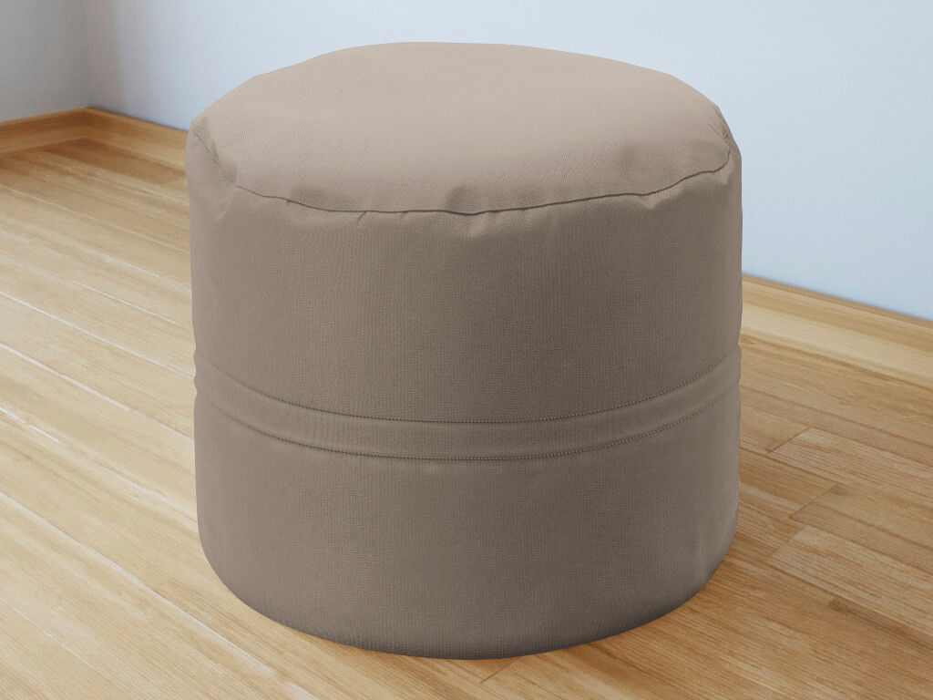 Bavlněný sedací bobek 50x40cm - šedohnědý