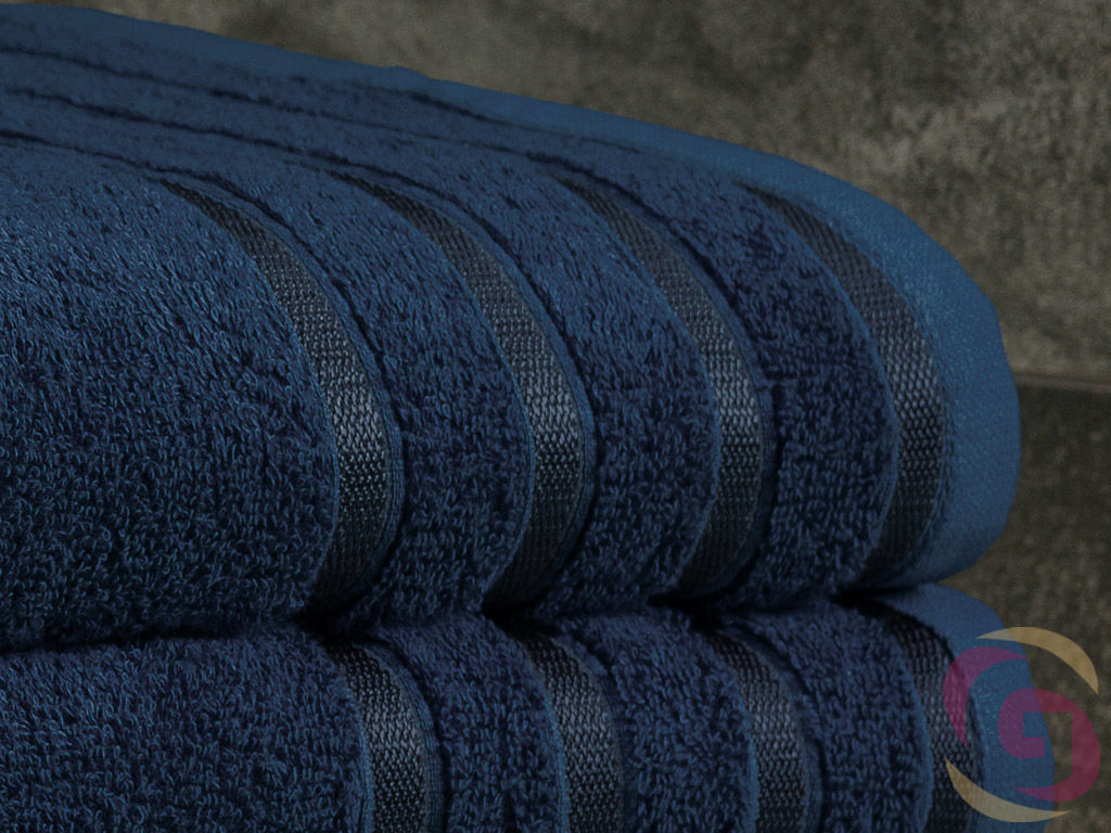 Bambusový ručník/osuška BAMBOO LUX - tmavě modrý