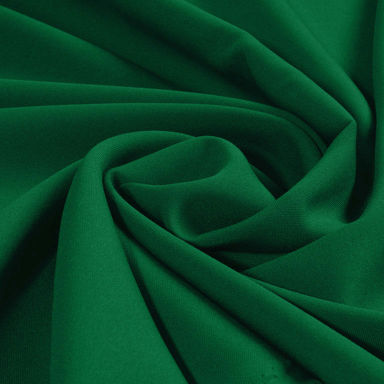 Dekorační závěs Rongo - smaragdově zelený