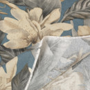 Kulatý ubrus Loneta - tropické květy