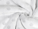 Kvalitní dětská deka z mikrovlákna - šedí sloníci s puntíky
