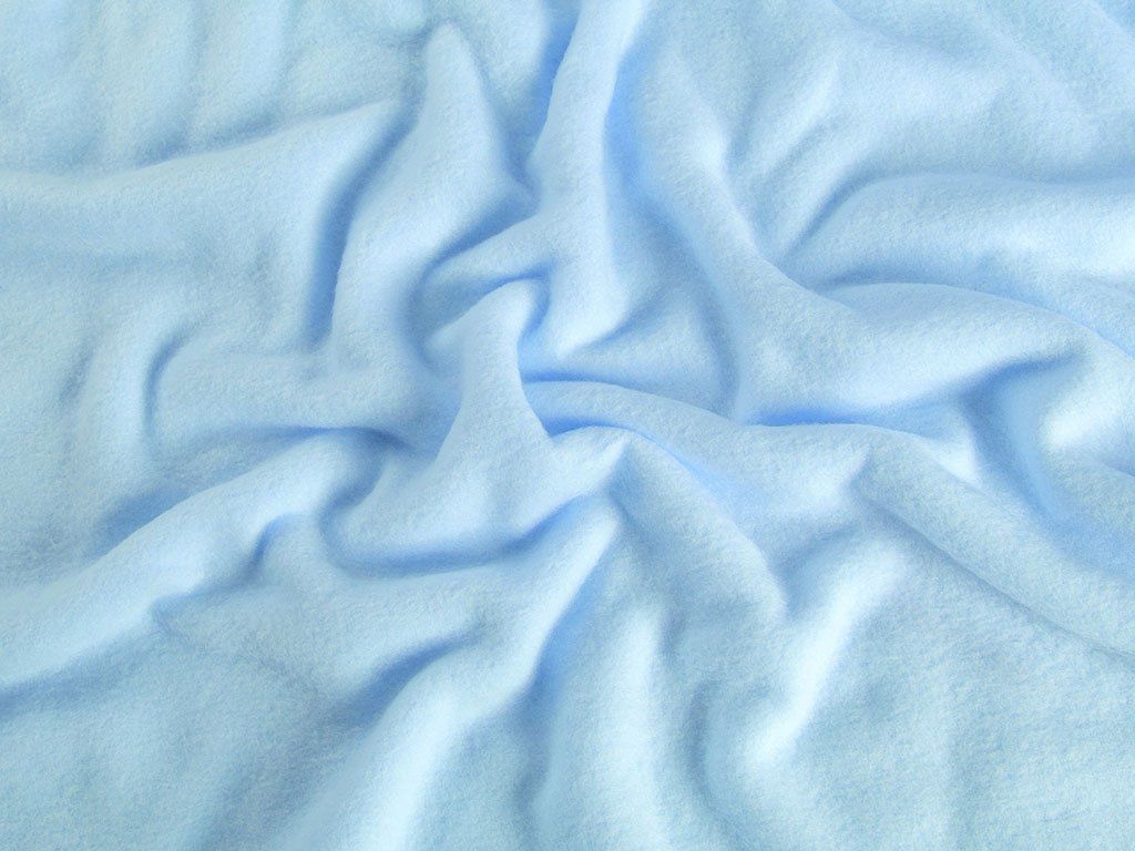 Polar fleece antipilling - světle modrý