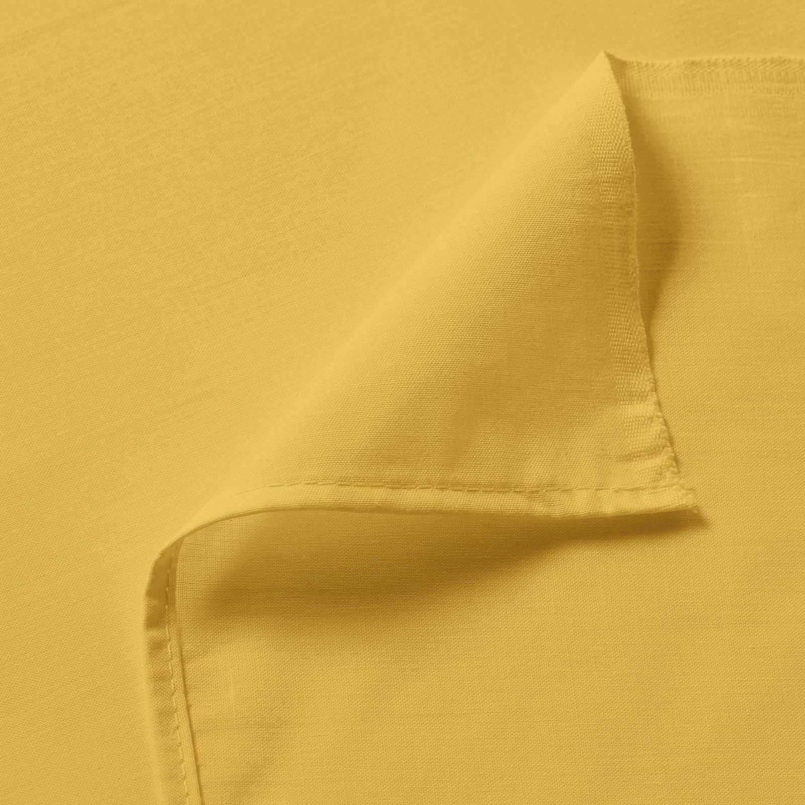Bavlněné prostěradlo - medově žluté - plachta