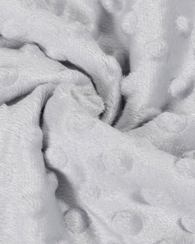 Dětská deka Minky - šedá - 75x100 cm