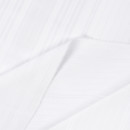 Damašková látka se saténovým vzhledem Deluxe - bílé proužky - metráž š. 280 cm