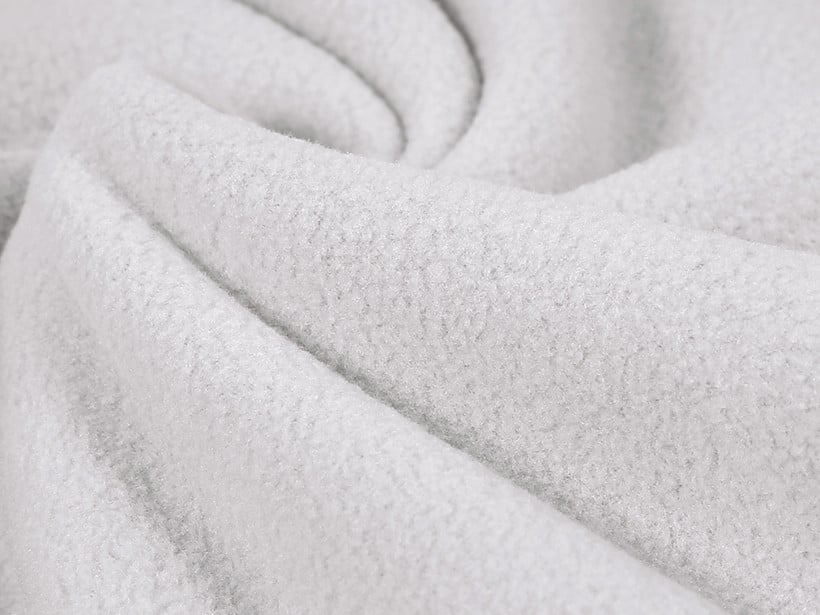 Polar fleece antipilling - světle šedý