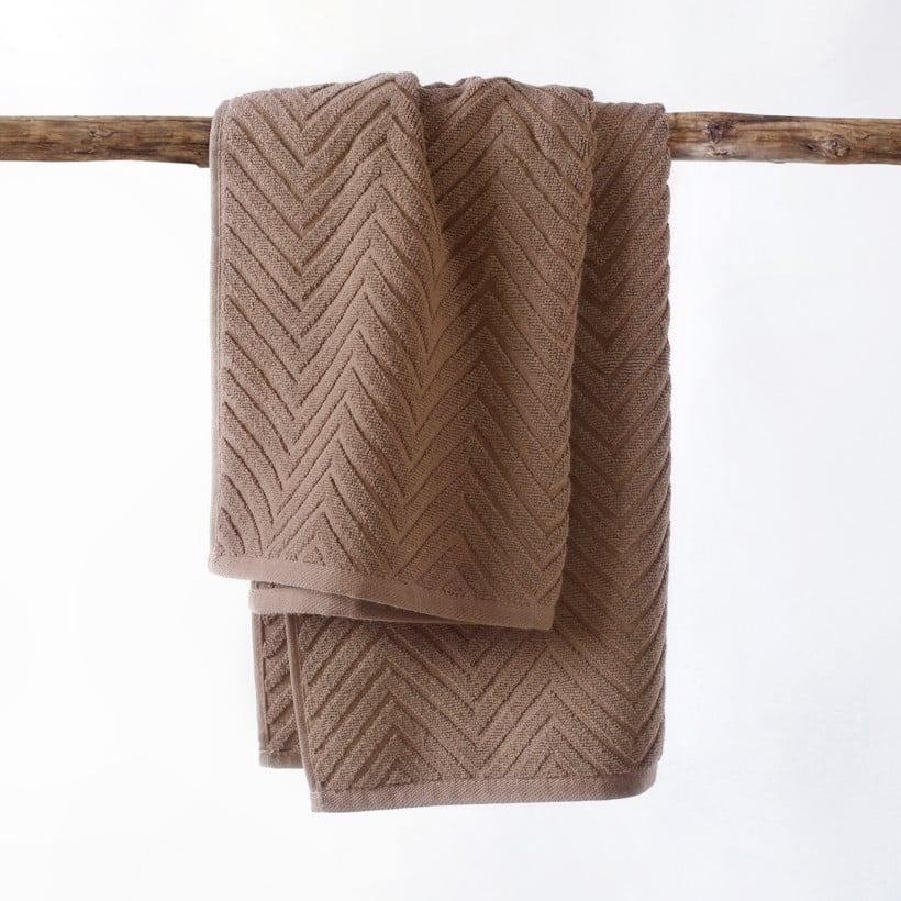 Froté ručník / osuška Bali - hnědý