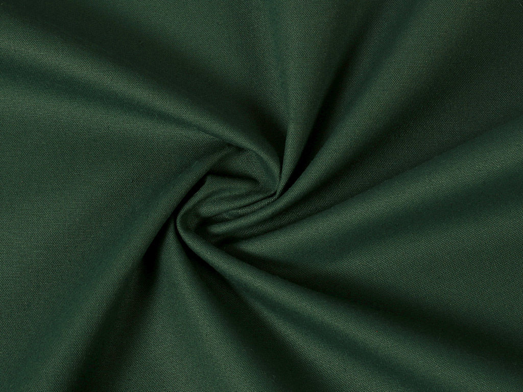Bavlněná látka Mestral - tmavě zelená