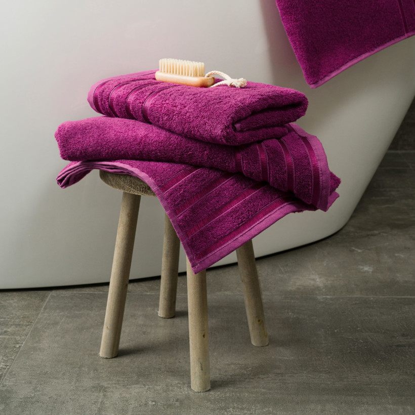 Bambusový ručník/osuška Bamboo Lux - purpurový