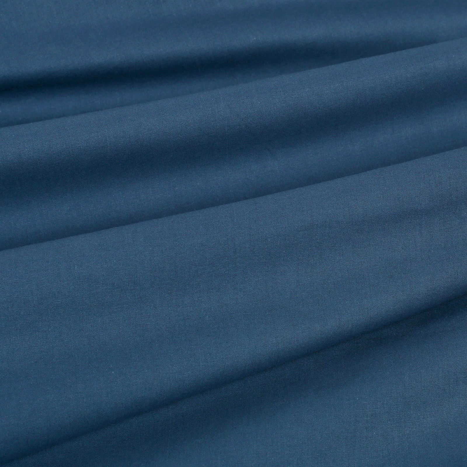 Bavlněná jednobarevná látka - plátno Suzy - námořnická modrá