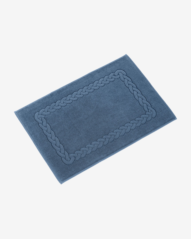 Koupelnová froté předložka „Ina” 50x70 cm - tmavě modrá