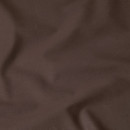 Bavlněná jednobarevná látka - plátno SUZY - tmavě hnědá - šířka 160 cm