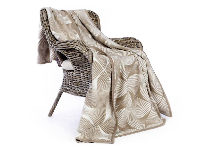 Luxusní česaná deka Bavlna - vějíře