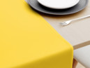 Bavlněný běhoun na stůl - žlutý