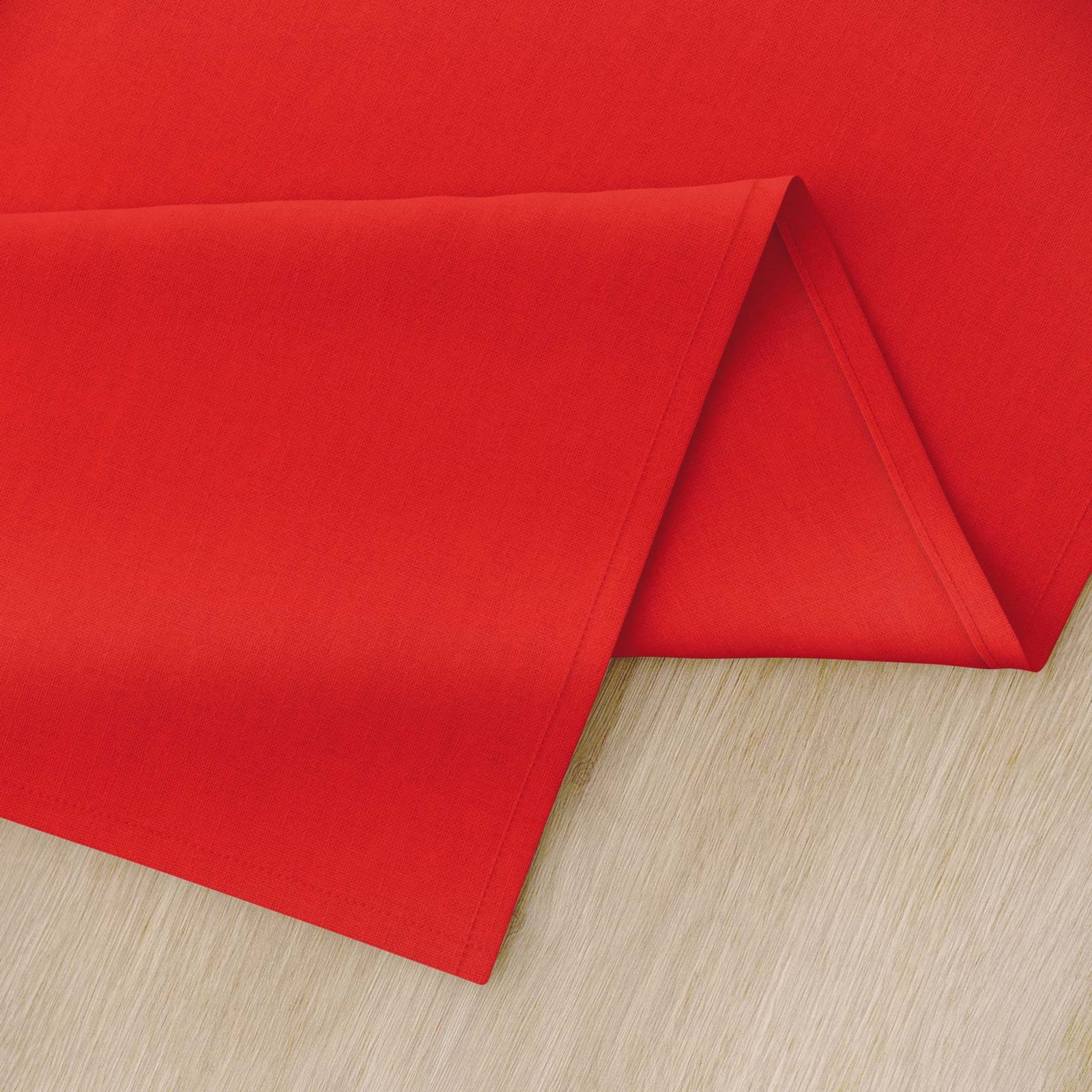Prostírání na stůl 100% bavlněné plátno - červené - sada 2ks