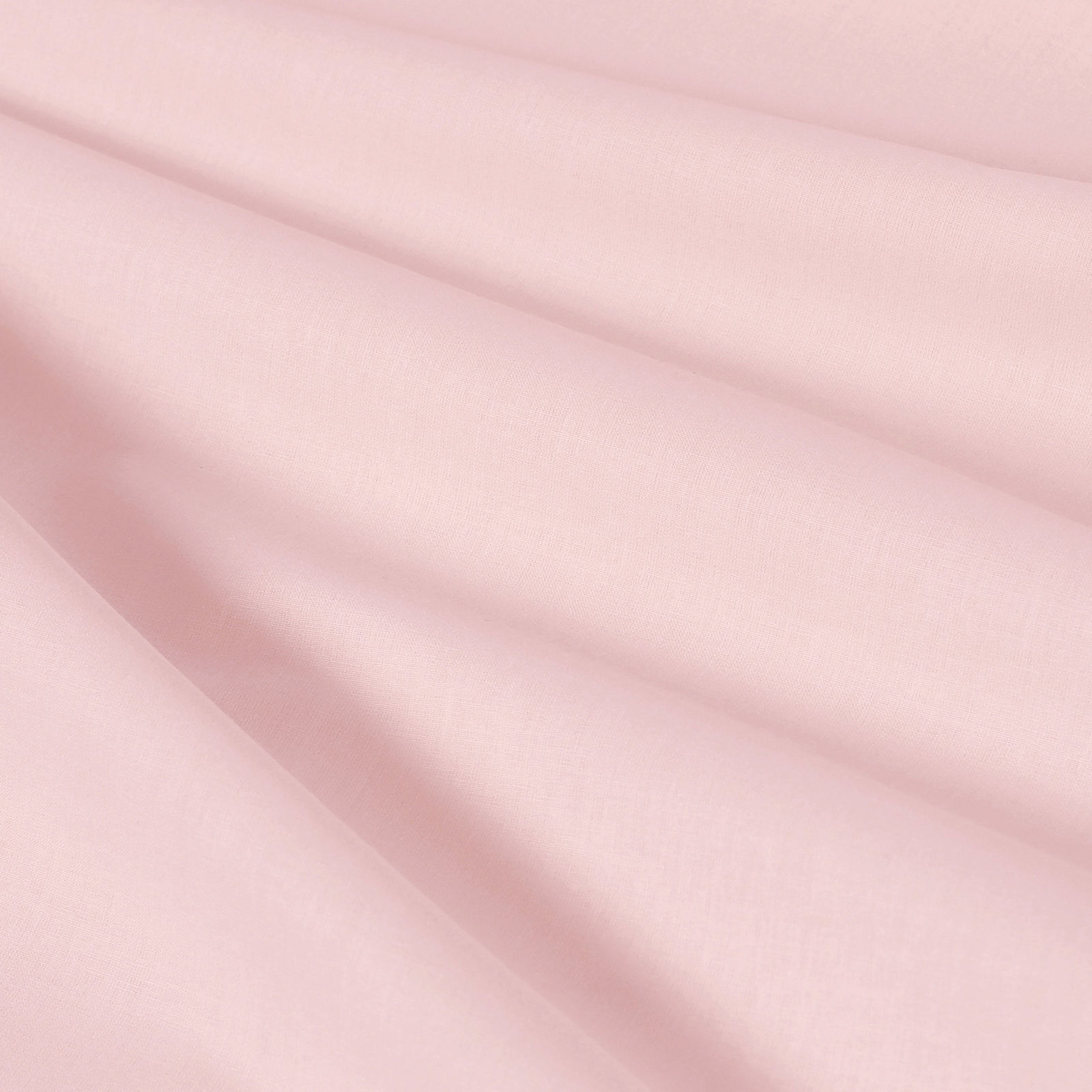 Bavlněná jednobarevná látka - plátno Suzy - pudrově růžová stará
