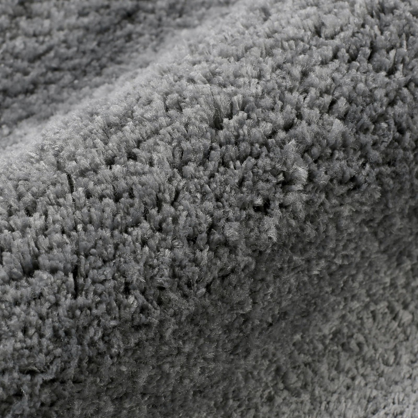 Koupelnová předložka / kobereček s vyšším chlupem 50x60 cm - tmavě šedá