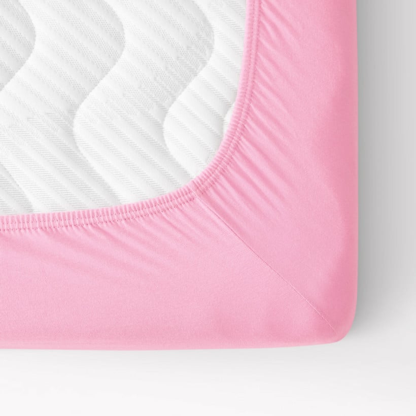 Prostěradlo jersey Exclusive pro vysoké matrace - růžové