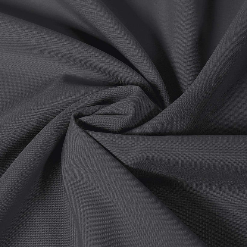 Dekorační závěs Rongo - tmavě šedý