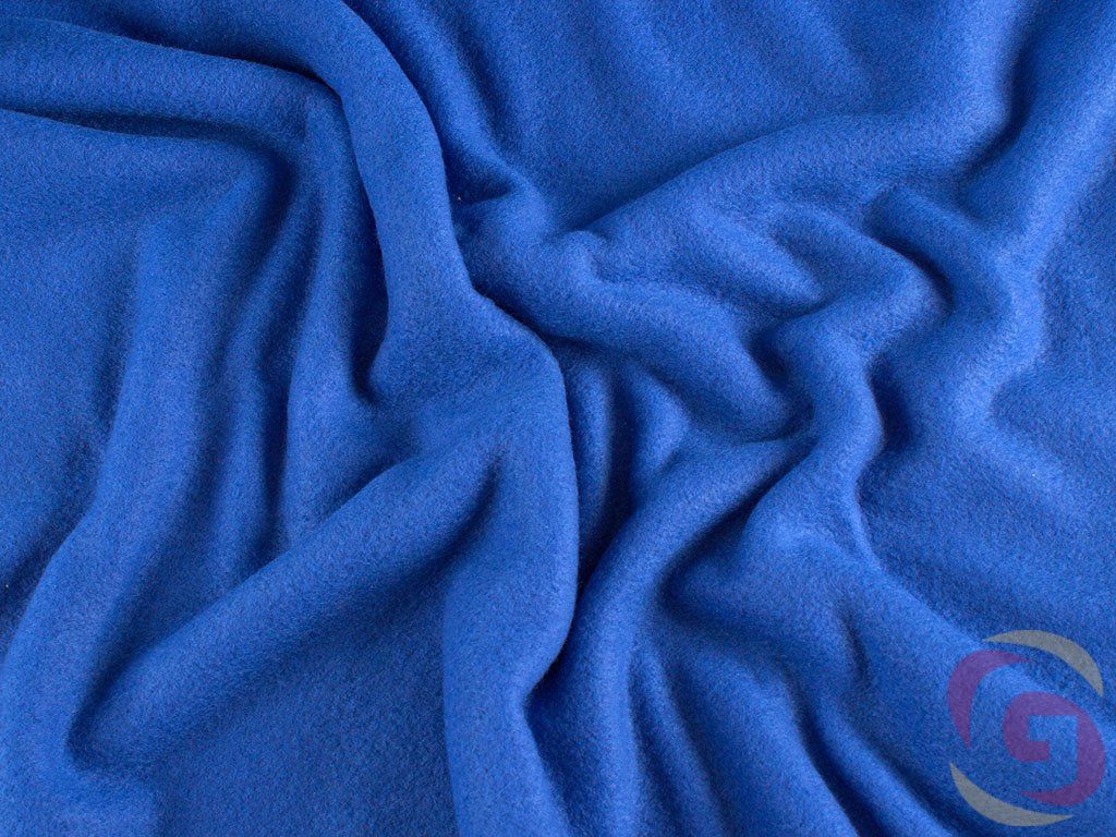 Polar fleece královsky modrý - detail 1