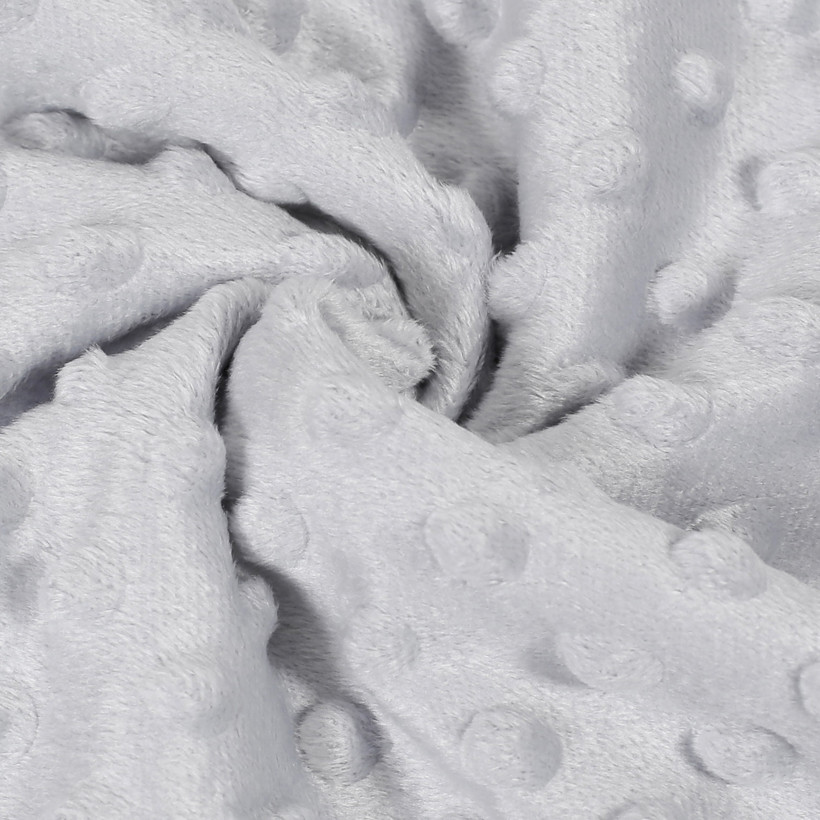 Dětská deka Minky - šedá - 75x100 cm