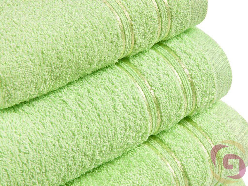 Froté ručník / osuška - světle zelený