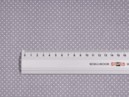 Bavlněné plátno SIMONA - vzor 495 malé puntíky na šedém - metráž š. 145cm
