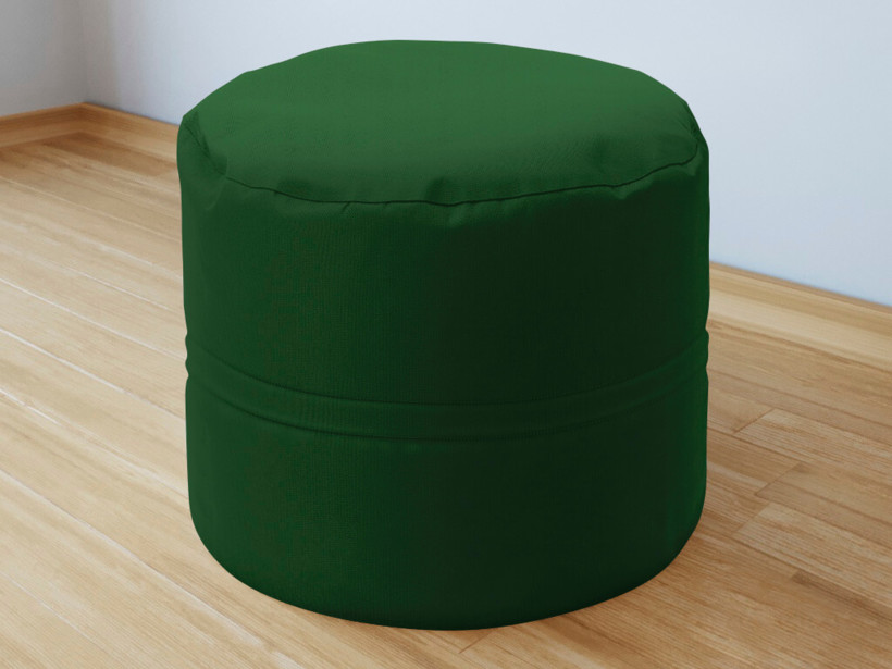 Bavlněný sedací bobek 50x40cm - tmavě zelený starý