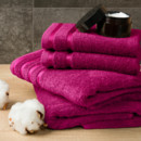 Bambusový ručník/osuška BAMBOO LUX - purpurový