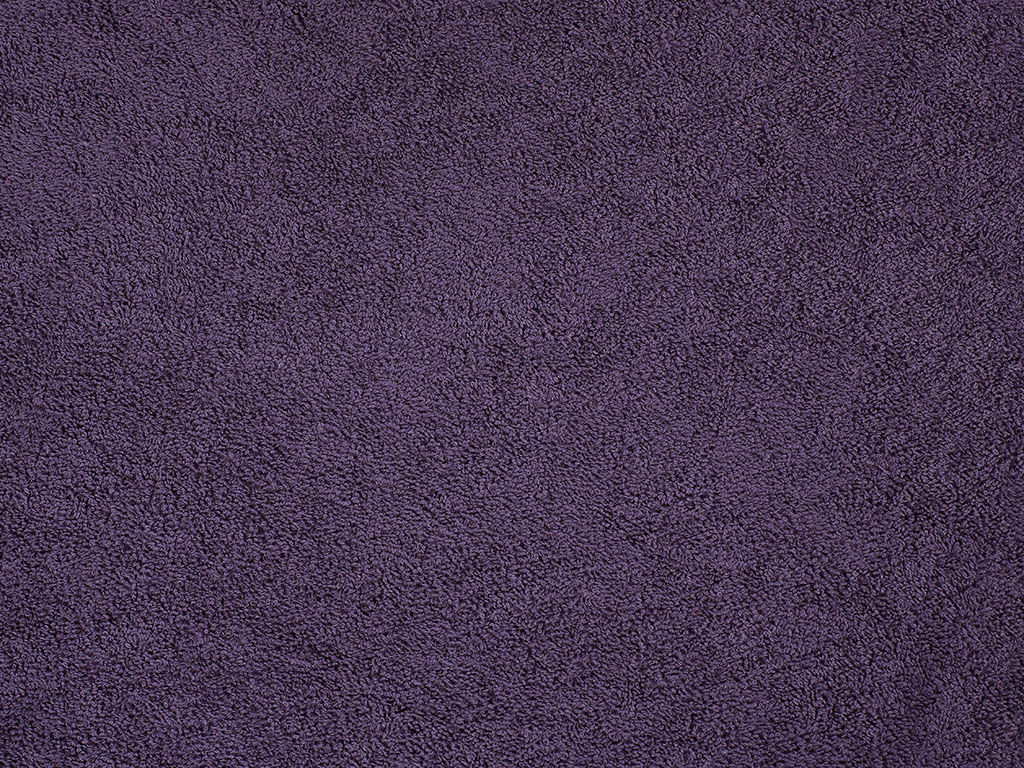 Oboustranné froté - tmavě fialové